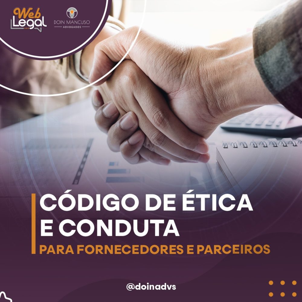 Código de ética e conduta para fornecedores e parceiros - Doin Mancuso