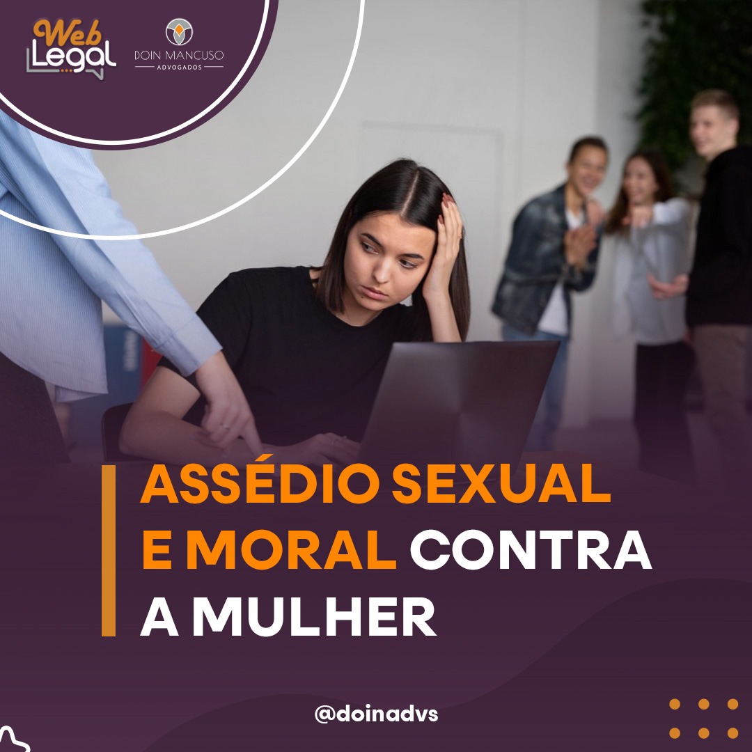 assédio sexual e moral contra as mulheres